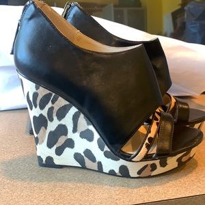 Calvin klein sz 6 worn once wedges